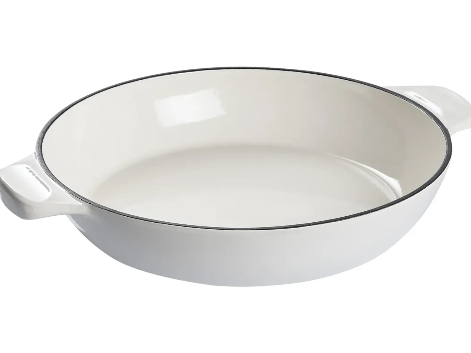Clearance Beliani Set da 7 pezzi in ghisa FERRANO Bianco sporco Bianco Bianco Oro