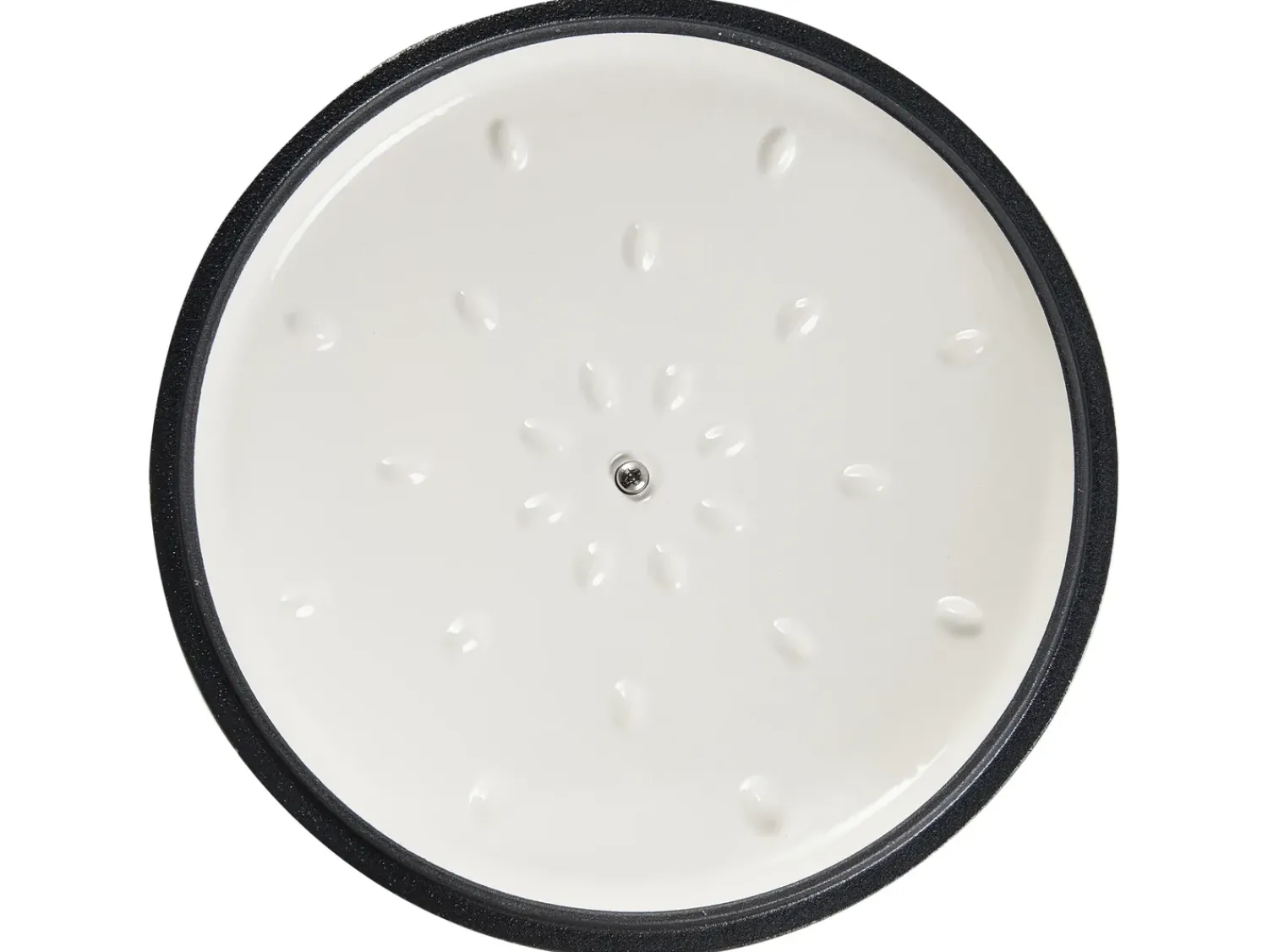 Clearance Beliani Set da 7 pezzi in ghisa FERRANO Bianco sporco Bianco Bianco Oro