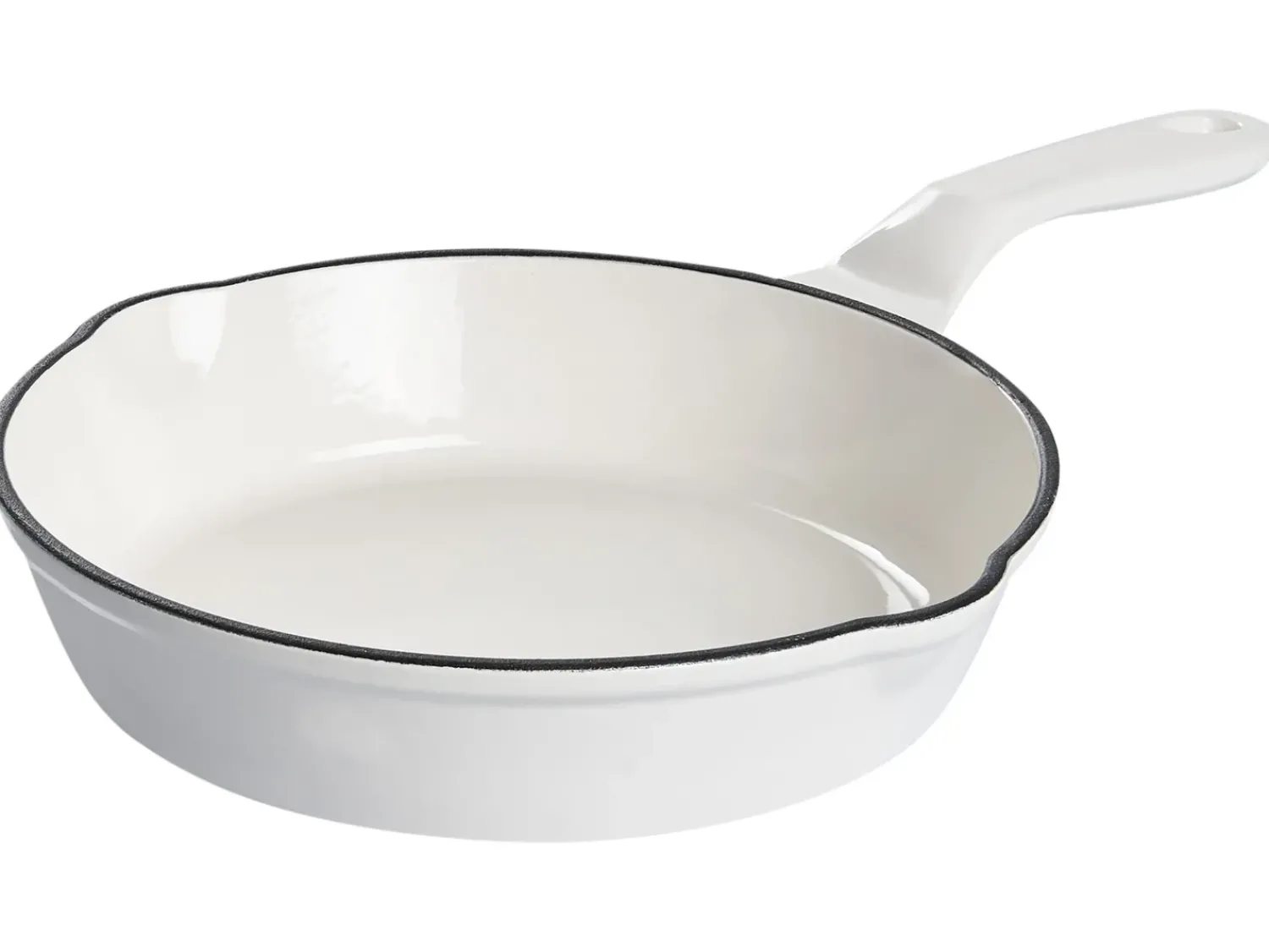 Clearance Beliani Set da 7 pezzi in ghisa FERRANO Bianco sporco Bianco Bianco Oro