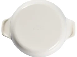 Clearance Beliani Set da 7 pezzi in ghisa FERRANO Bianco sporco Bianco Bianco Oro