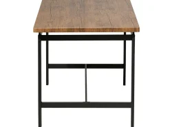 Sale Beliani Set da pranzo ARLINGTON Marrone scuro 4 posti Marrone Nero