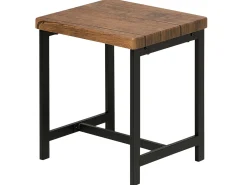 Sale Beliani Set da pranzo ARLINGTON Marrone scuro 4 posti Marrone Nero