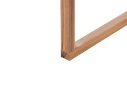 Sale Beliani Set da pranzo da giardino con carrello 6 posti SASSARI II Legno di acacia certificato chiaro Marrone