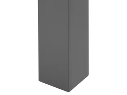 New Beliani Set da pranzo da giardino con panche 4 posti TARANTO Cemento Grigio