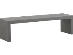 Discount Beliani Set da pranzo da giardino con panche 4 posti TARANTO Cemento Grigio
