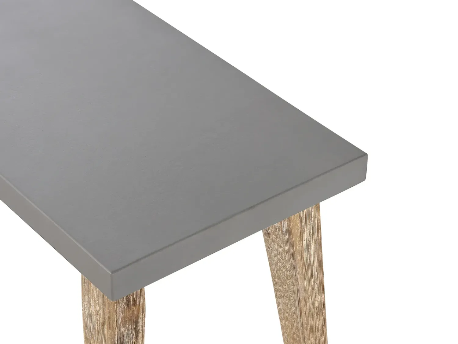 Online Beliani Set da pranzo da giardino con panche 6 posti ORIA Cemento Grigio Marrone Grigio