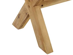 Discount Beliani Set da pranzo da giardino con panche 6 posti OLBIA Cemento Bianco Bianco Marrone