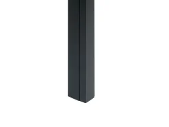 Online Beliani Set da pranzo da giardino con panche 6 posti NARDO Marrone/Nero Marrone Nero