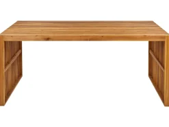 Best Beliani Set da pranzo da giardino con panche 6 posti SULZANO Legno d'acacia Marrone