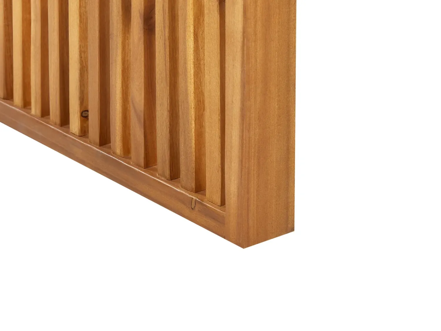 Best Beliani Set da pranzo da giardino con panche 6 posti SULZANO Legno d'acacia Marrone