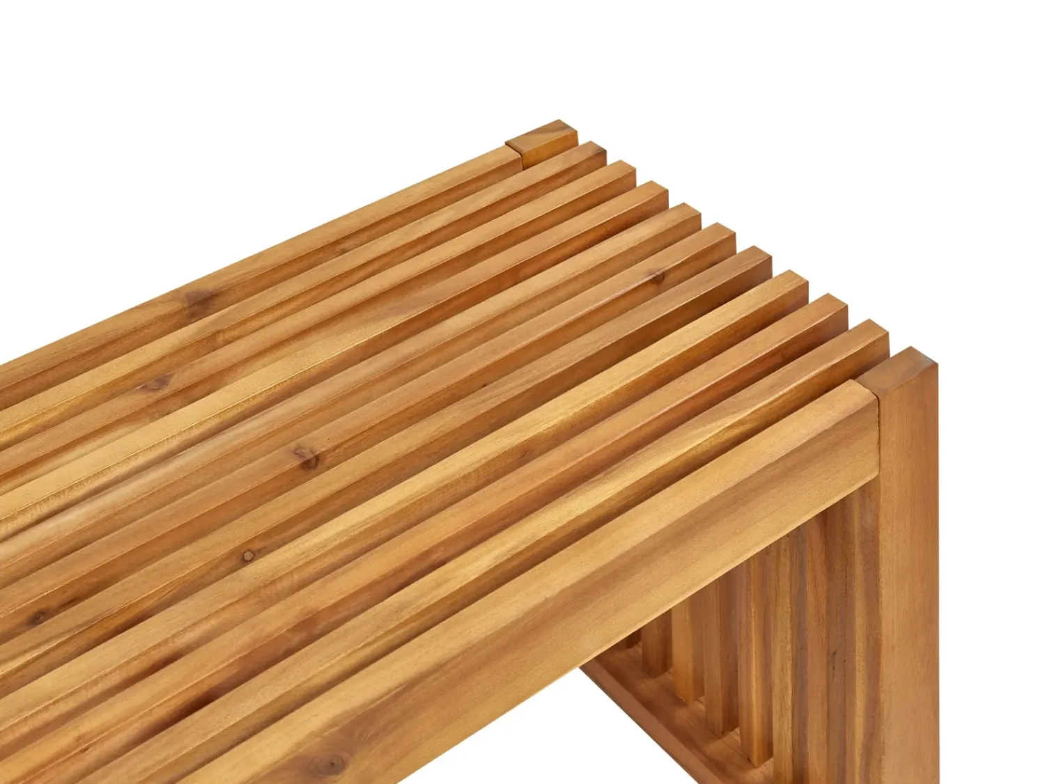 Best Beliani Set da pranzo da giardino con panche 6 posti SULZANO Legno d'acacia Marrone