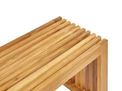 Online Beliani Set da pranzo da giardino con panche 4 posti BELLANO Legno d'acacia Marrone