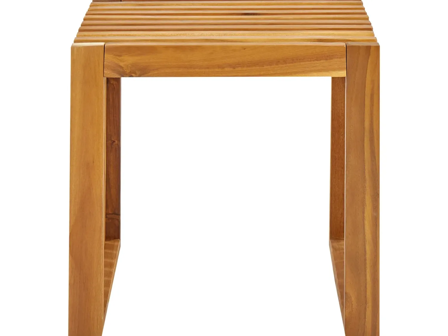 Best Beliani Set da pranzo da giardino con panche e sgabelli 4 posti BELLANO Legno d'acacia Marrone