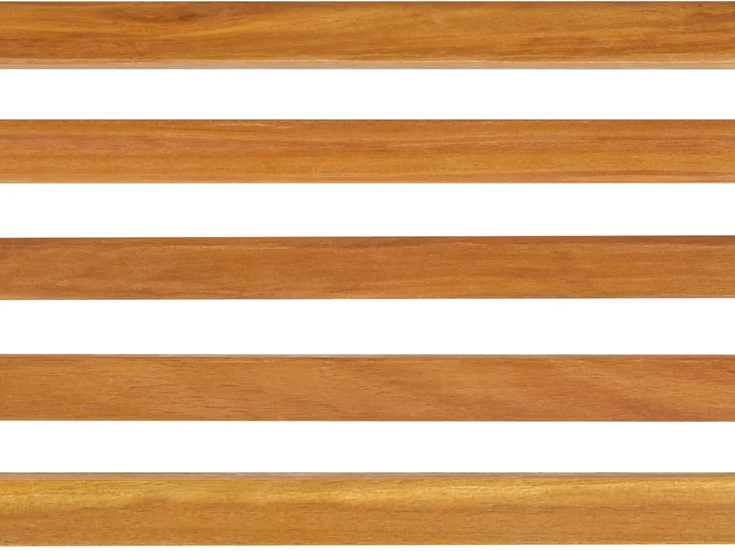 Best Beliani Set da pranzo da giardino con panche e sgabelli 4 posti BELLANO Legno d'acacia Marrone