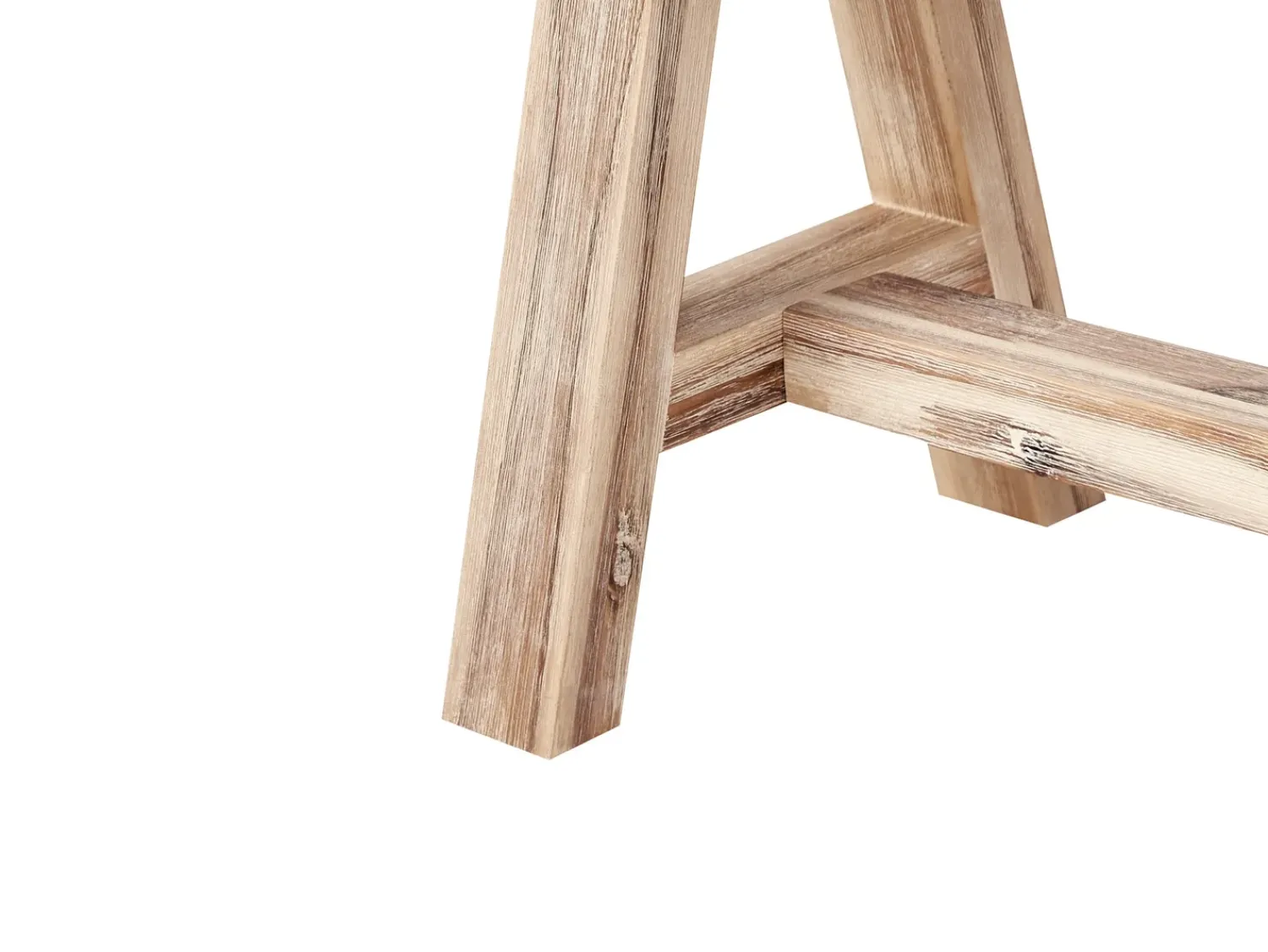 Clearance Beliani Set da pranzo da giardino con panche 6 posti TONNARE Cemento Grigio Marrone Grigio