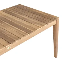 Best Beliani Set da pranzo da giardino con panche 6 posti CHIOGGIA Legno di acacia certificato chiaro Marrone