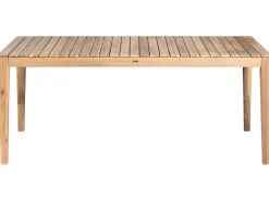 Best Beliani Set da pranzo da giardino con panche 6 posti CHIOGGIA Legno di acacia certificato chiaro Marrone