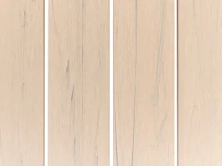 Outlet Beliani Set da pranzo da giardino con panche 6 posti COMO Beige Bianco Beige