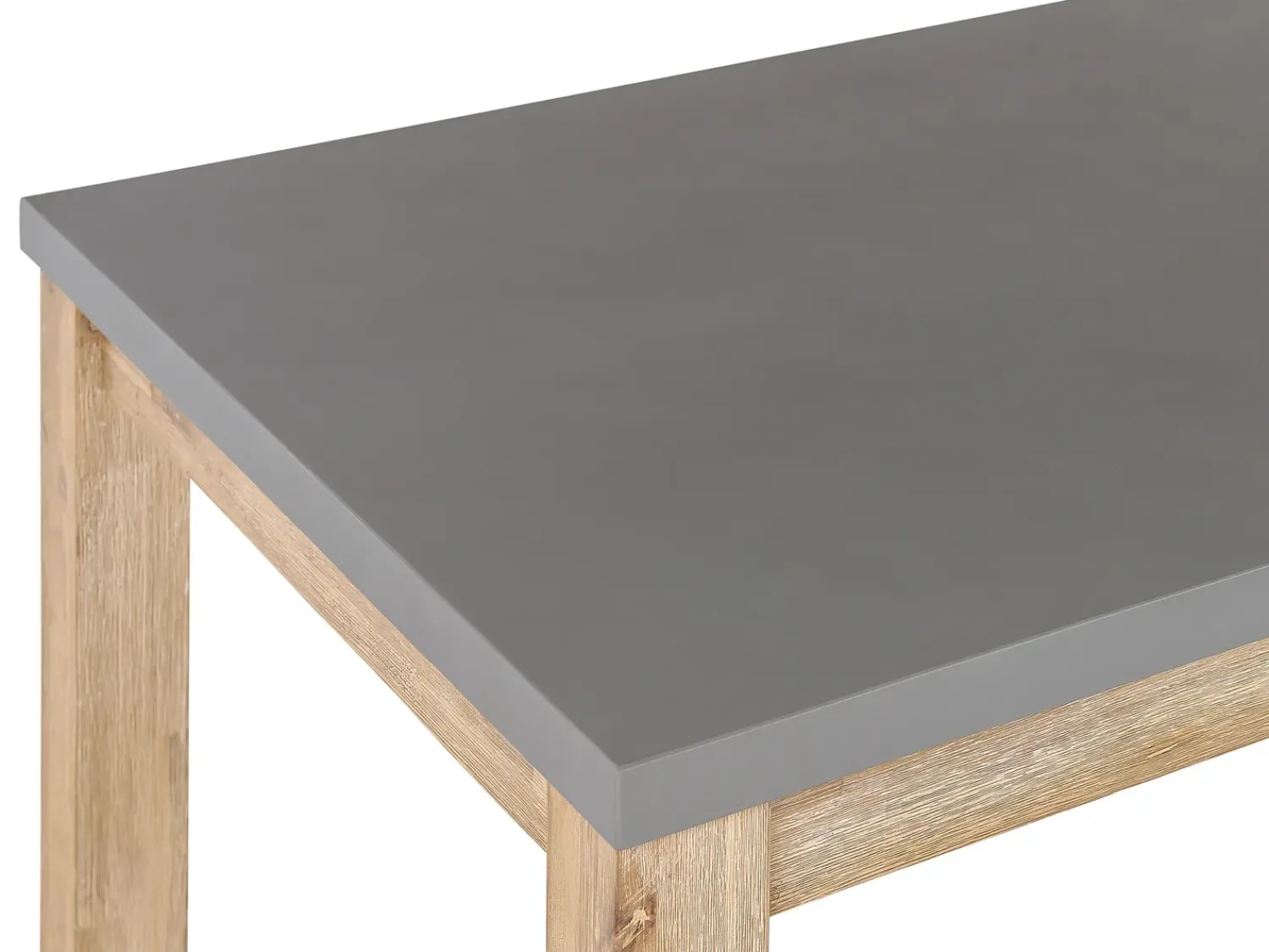 New Beliani Set da pranzo da giardino con sgabelli 6 posti OSTUNI Cemento Grigio