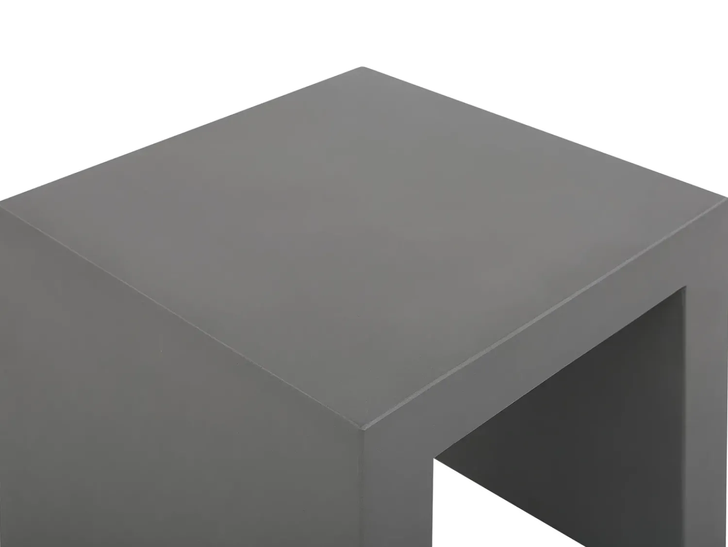 Sale Beliani Set da pranzo da giardino con sgabelli 4 posti OLBIA/TARANTO Cemento Grigio Marrone Grigio