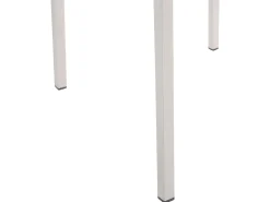 Best Beliani da giardino 6 posti GROSSETO Piastra tripla Basalto fiammato Nero Argento Grigio Nero