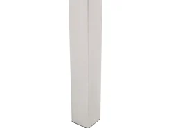 Clearance Beliani Set da pranzo da giardino 6 posti GROSSETO Piastra tripla Granito Lucido Nero/Grigio Argento Grigio Nero