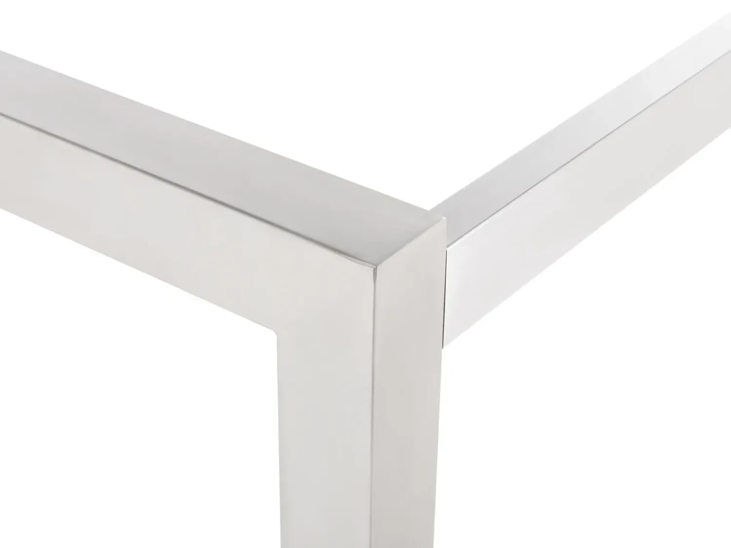 Sale Beliani Set da pranzo da giardino 6 posti GROSSETO Piastra tripla Granito Lucido Nero Argento Nero