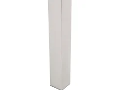 Hot Beliani Set da pranzo da giardino 6 posti GROSSETO Piastra tripla Granito Lucido Grigio/Bianco Bianco Argento Grigio