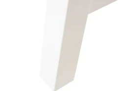 New Beliani Set da pranzo da giardino 6 posti SCANIA Legno d'acacia Bianco Bianco Marrone