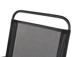 Outlet Beliani Set da pranzo da giardino 4 posti LIVO Metallo Nero