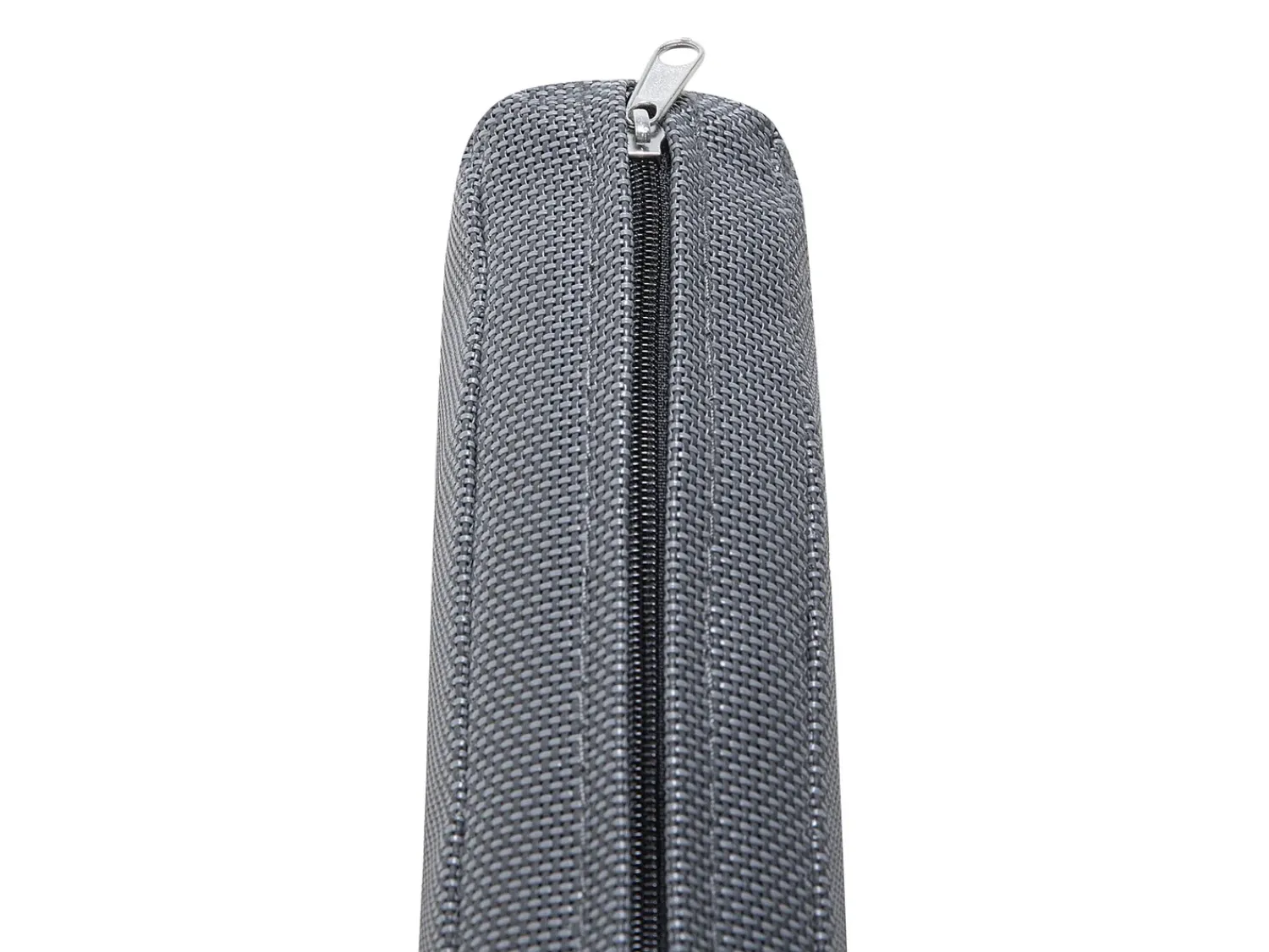 Clearance Beliani Set da pranzo da giardino 6 posti BACOLI con cuscini Metallo Grigio Bianco Grigio