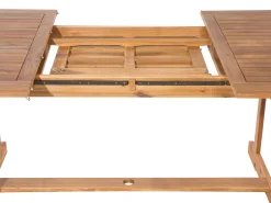 Sale Beliani Set da pranzo da giardino 8 posti MAUI Legno d'acacia chiaro Marrone