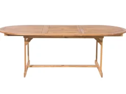 Sale Beliani Set da pranzo da giardino 8 posti MAUI Legno d'acacia chiaro Marrone