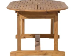 Sale Beliani Set da pranzo da giardino 8 posti MAUI Legno d'acacia chiaro Marrone