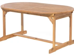 Sale Beliani Set da pranzo da giardino 8 posti MAUI Legno d'acacia chiaro Marrone