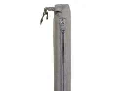 Beliani Set da pranzo da giardino 6 posti CENTO con cuscini Legno d'acacia Marrone Grigio Marrone