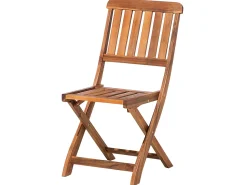 Beliani Set da pranzo da giardino 6 posti CENTO con cuscini Legno d'acacia Marrone Grigio Marrone