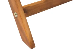 Beliani Set da pranzo da giardino 6 posti CENTO con cuscini Legno d'acacia Marrone Grigio Marrone