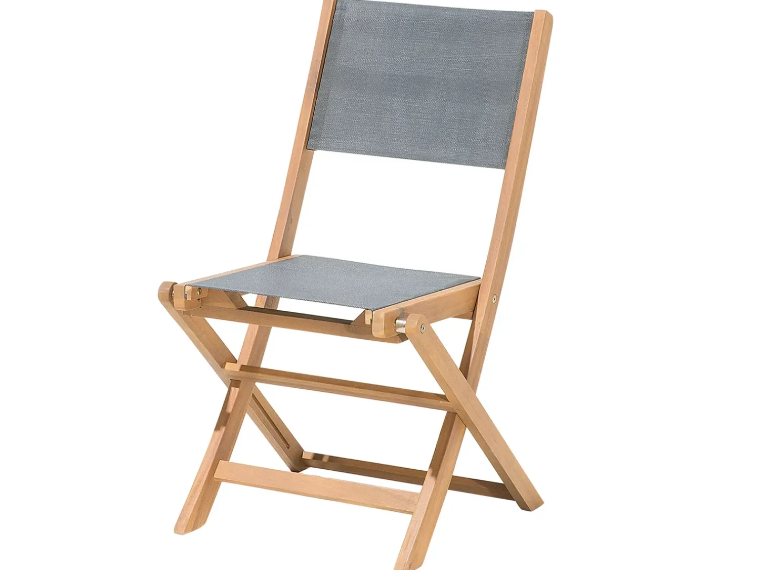 Hot Beliani Set da pranzo da giardino 8 posti CESANA Legno d'acacia Marrone chiaro Grigio Marrone