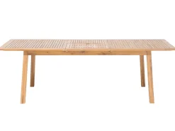 Hot Beliani Set da pranzo da giardino 8 posti CESANA Legno d'acacia Marrone chiaro Grigio Marrone