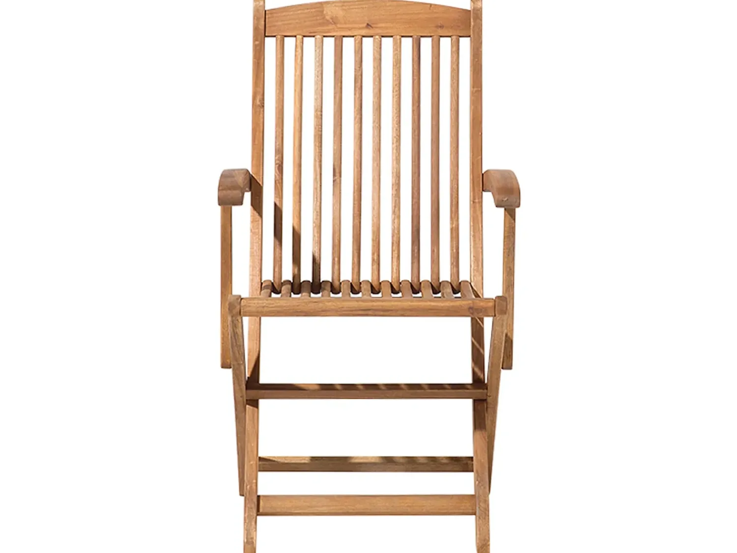 Discount Beliani Set da pranzo da giardino 8 posti MAUI con cuscini Legno d'acacia Bianco sporco Bianco Marrone