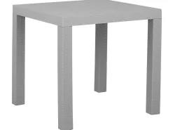 Online Beliani Set da pranzo da giardino 4 posti FOSSANO chiaro Grigio