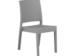 Best Beliani Set da pranzo da giardino 6 posti FOSSANO chiaro Grigio