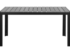 Sale Beliani Set da pranzo da giardino 6 posti COMO Grigio Grigio Nero