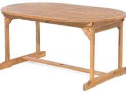 Hot Beliani Set da pranzo da giardino 8 posti MAUI con cuscini Legno d'acacia Grigio Grigio Marrone