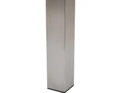 Clearance Beliani Set da pranzo da giardino 6 posti GROSSETO Legno d'eucalipto Marrone/Beige Beige Argento Marrone