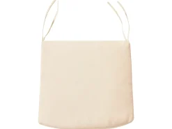 Outlet Beliani Set da pranzo da giardino 4 posti ANCONA con cuscini Metallo Marrone scuro Beige Marrone