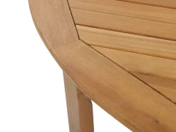 New Beliani Set da pranzo da giardino 6 posti TOLVE Legno d'acacia Marrone