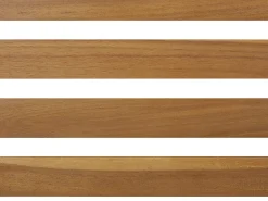 New Beliani Set da pranzo da giardino 6 posti TOLVE Legno d'acacia Marrone
