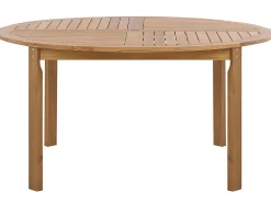 New Beliani Set da pranzo da giardino 6 posti TOLVE Legno d'acacia Marrone